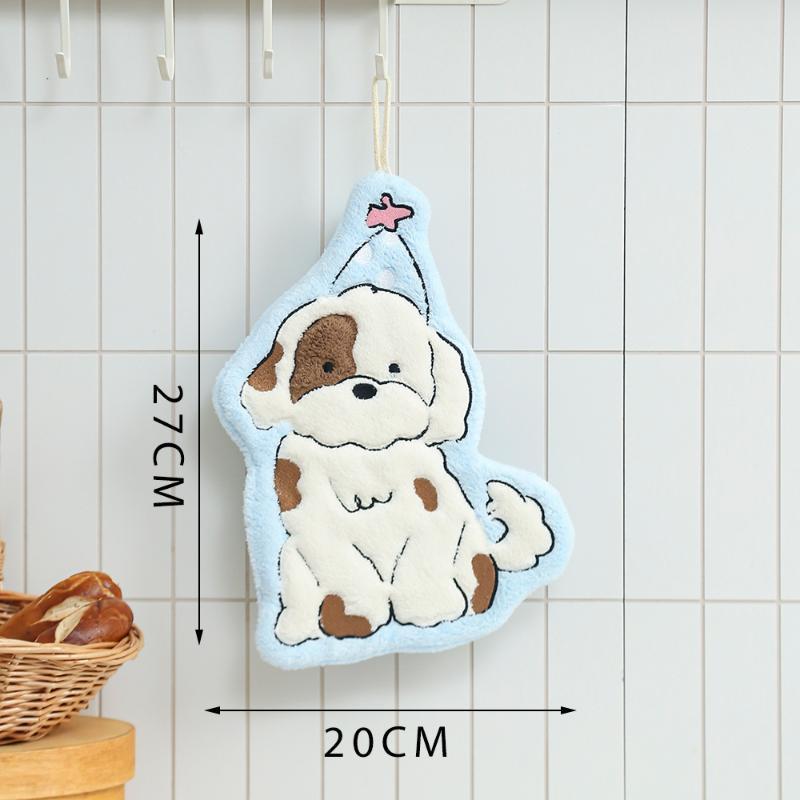 New Soft Coral Fleece Hand Tow - Pet Supplies Warehouse ulasan dan harga