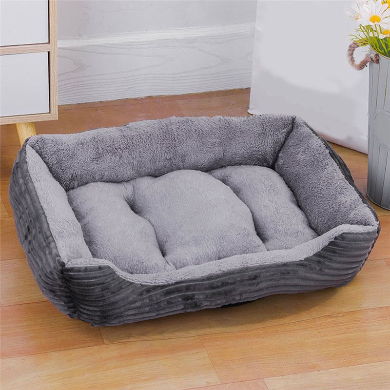 AEA9-Grey Dog Bed Pet Square P - Pet X Supplies & Tack Reviews ulasan dan harga